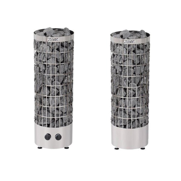 Saunaset. Harvia Cilindro Pc70e Chrom + Harvia Xenio Cx110