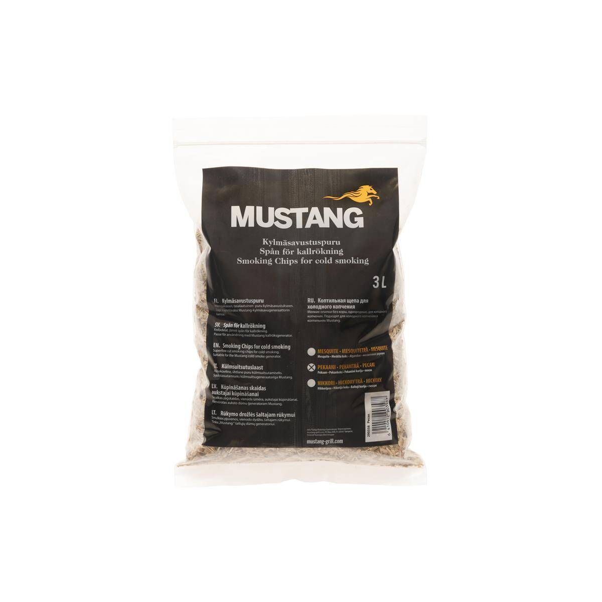 Mustang Räuchermehl Pecanuss  3l