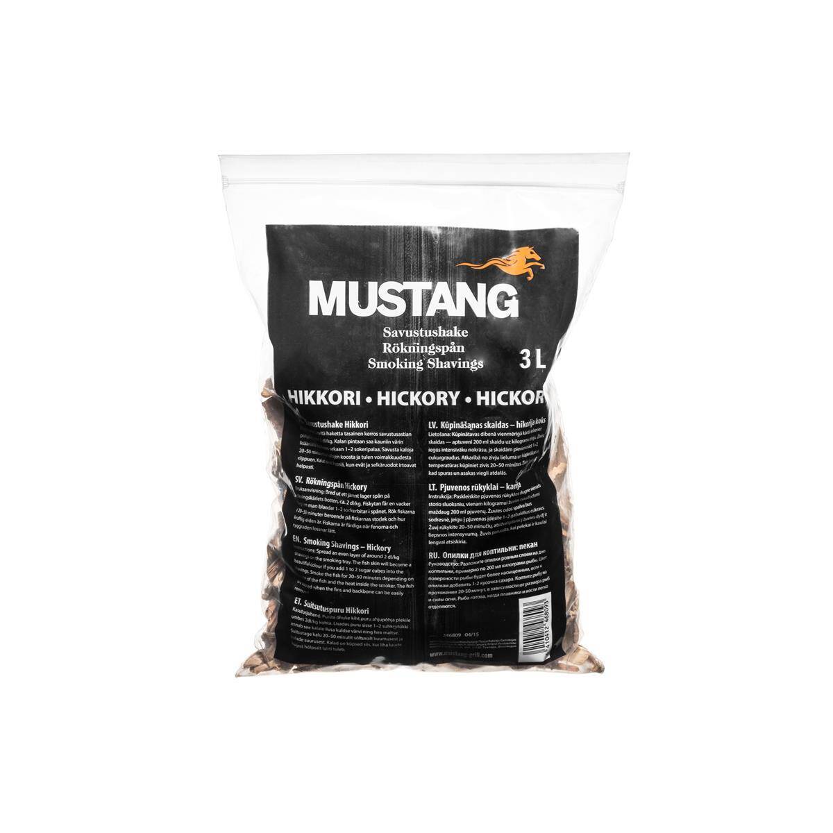 Mustang Räucherchips Hickory 3l