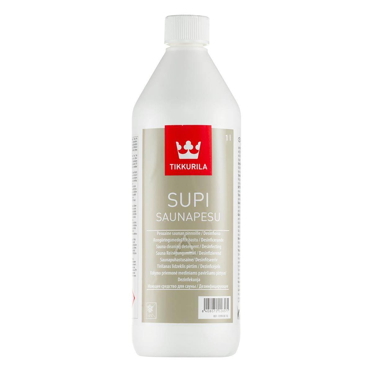 Tikkurila Supi Saunapesu Reinigungsmittel 1,0l