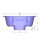 Amilano® Hot Tub | Delux-Grau Edition mit integriertem H