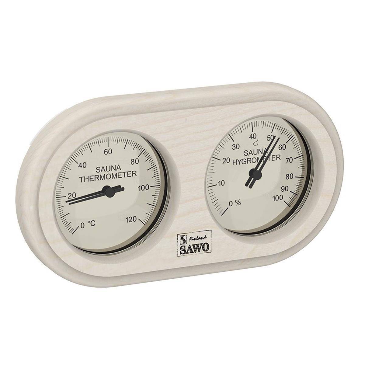 Sawo Box Typ Abgerundet Thermo - Hygrometer - Espe