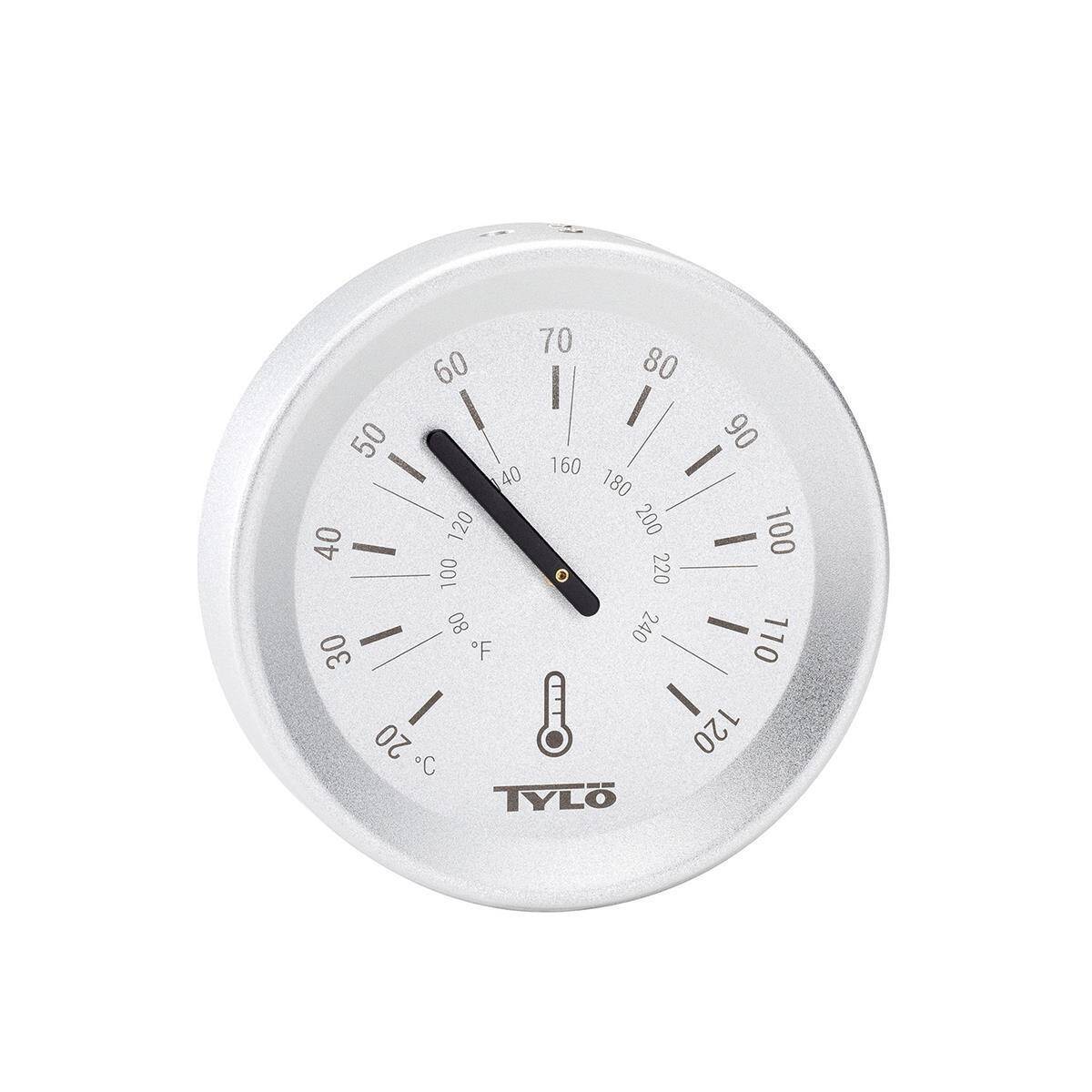 Tylö Thermometer Brilliant Silver