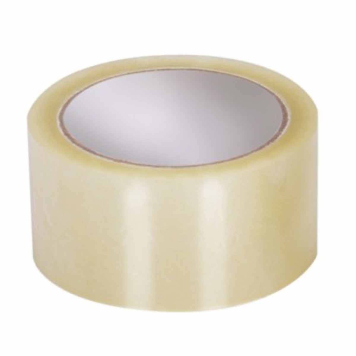 Klebeband PP leise abrollend 50 mm x 66 m, transparent