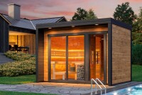 Blocksauna Element Choice aus Thermoholz | Bausatz 1