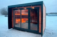 Blocksauna Element Choice aus Termoholz 3