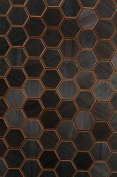 Dekorfliesen Hexa XL Thermo Black aus Ab gallery