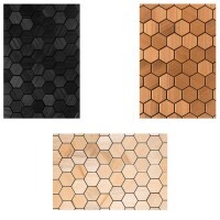 Dekorpaneele Hexa-S aus Abachi-Holz 1,25 gallery